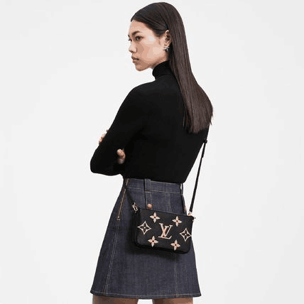 【流行りのミニバック♪大人気】LV ダブルジップポーチ