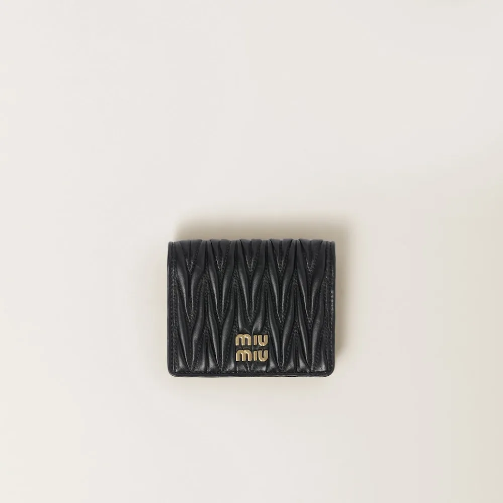 完売】マテラッセレザー 折り財布