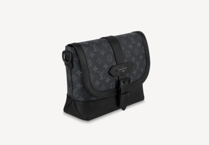 NEW IN◆ LV ショルダー メッセンジャー バッグ モノグラム 黒 M45911