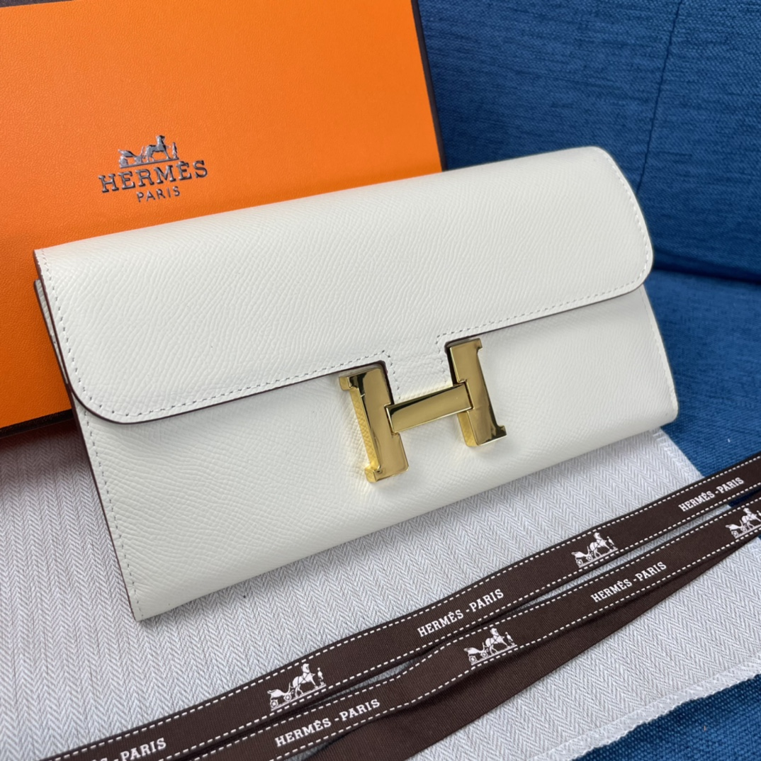 Hermes・レザー コンチネンタルウォレット 財布 折財布