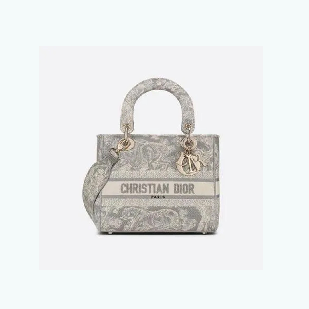 【DIOR】ディオール LADY D-LITE ミディアムバッグリバース