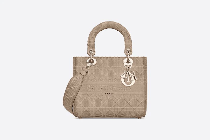 【Dior】“LADY D-LITE” “カナージュ” ミディアムバッグ 5色
