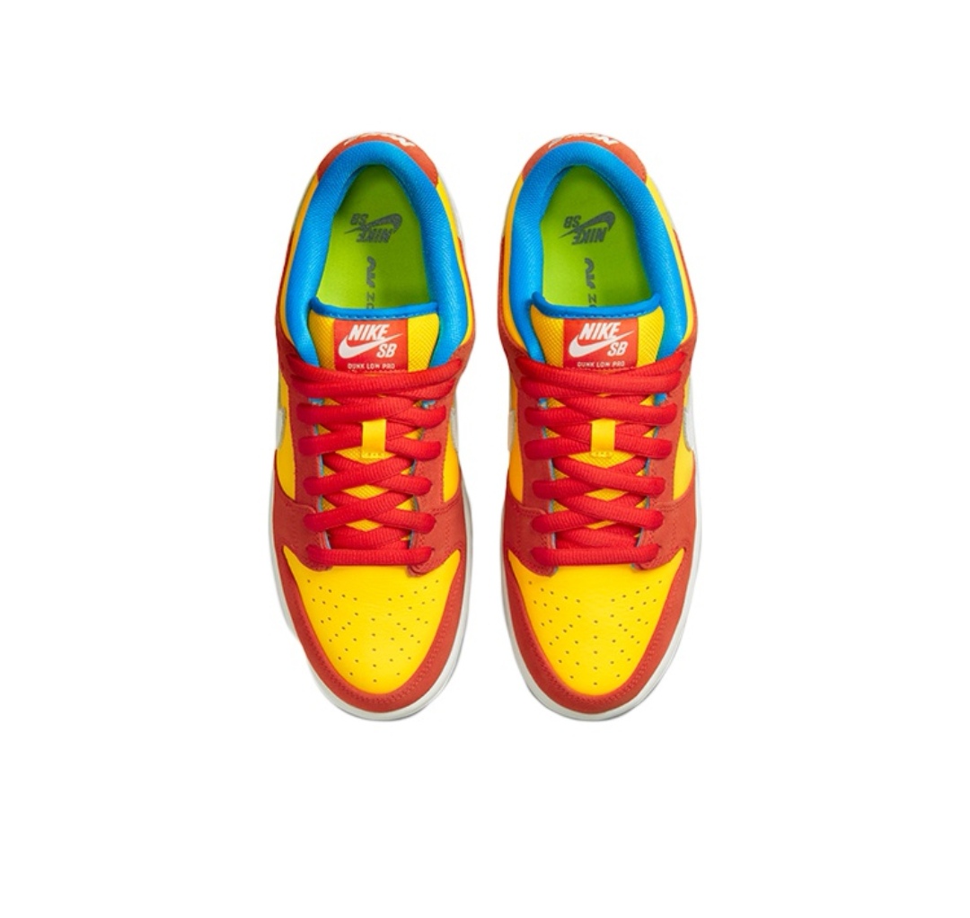 【海外スタッフより直送・正規品保証！日本未発売モデル】Nike SB Dunk Low Pro "Bart Simpson"【送料無料 代金引換】