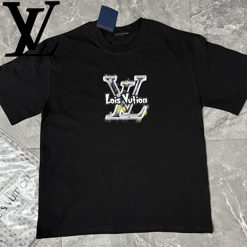 ルイ・ヴィトン 半袖Tシャツ（ブラック