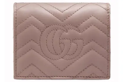 【GUCCI】〔GGマーモント〕 カードケース(コイン＆紙幣入れ付き）【財布】