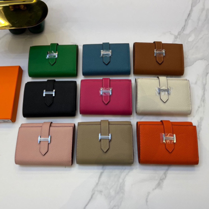 HERMES 超入手困難 ベアンコンビネ 3つ折り財布
