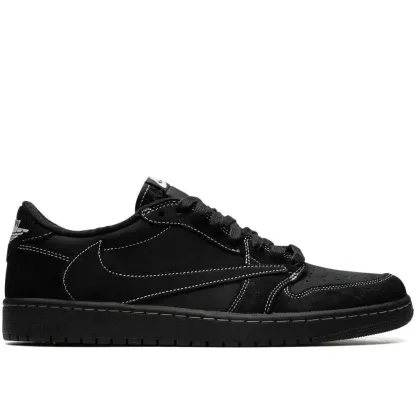 【人気急上昇で入手困難!】Travis Scott x Nike Air Jordan 1 Low OG SP"Black/Phantom"AJ1 ジョーダン世代の定番 ローカット カルチャー 多用途 カジュアル スポーツ バスケットボールシューズ