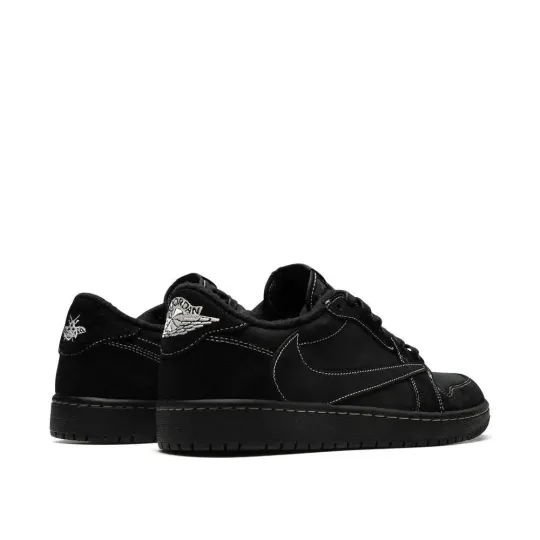 【人気急上昇で入手困難!】Travis Scott x Nike Air Jordan 1 Low OG SP"Black/Phantom"AJ1 ジョーダン世代の定番 ローカット カルチャー 多用途 カジュアル スポーツ バスケットボールシューズ