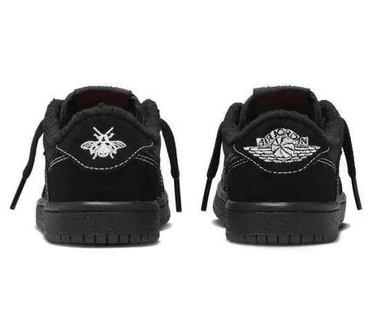 【人気急上昇で入手困難!】Travis Scott x Nike Air Jordan 1 Low OG SP"Black/Phantom"AJ1 ジョーダン世代の定番 ローカット カルチャー 多用途 カジュアル スポーツ バスケットボールシューズ