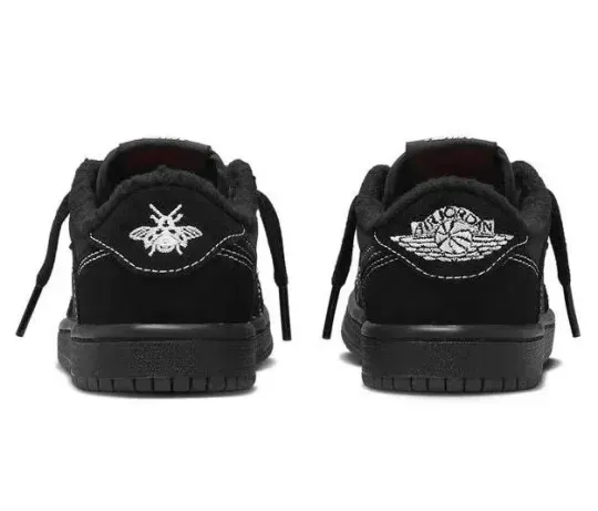 【人気急上昇で入手困難!】Travis Scott x Nike Air Jordan 1 Low OG SP"Black/Phantom"AJ1 ジョーダン世代の定番 ローカット カルチャー 多用途 カジュアル スポーツ バスケットボールシューズ