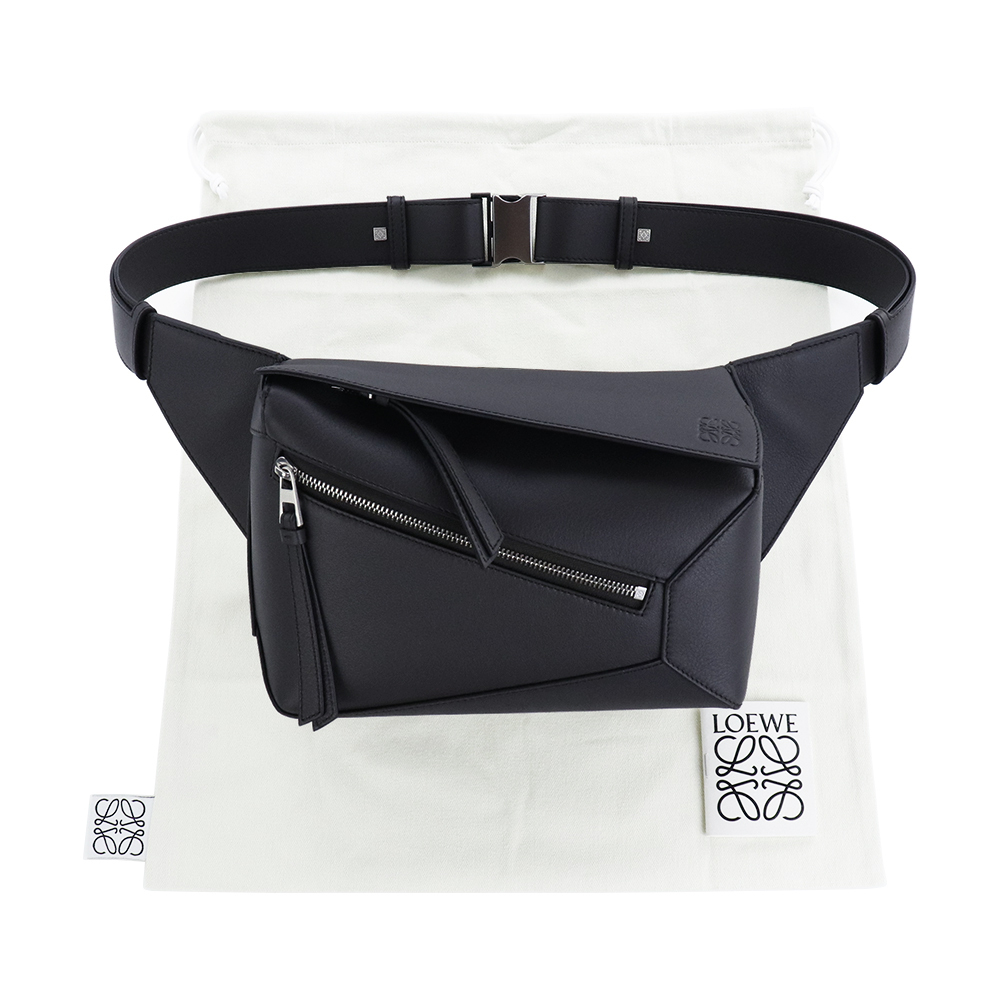 最短翌日お届け LOEWE バッグ パズル バムバッグ スモール 人気