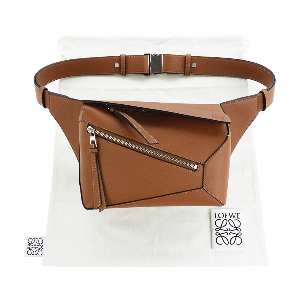 最短翌日お届け LOEWE バッグ パズル バムバッグ スモール 人気