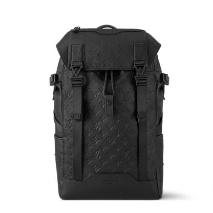 【オールブラックが粋】LOUIS VUITTON★Mongsuri バックパック