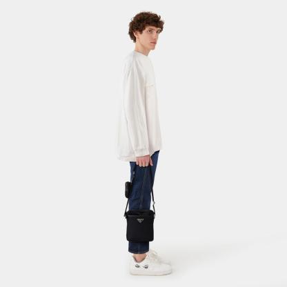 関税負担なし☆PRADA メンズ ショルダーバッグ
