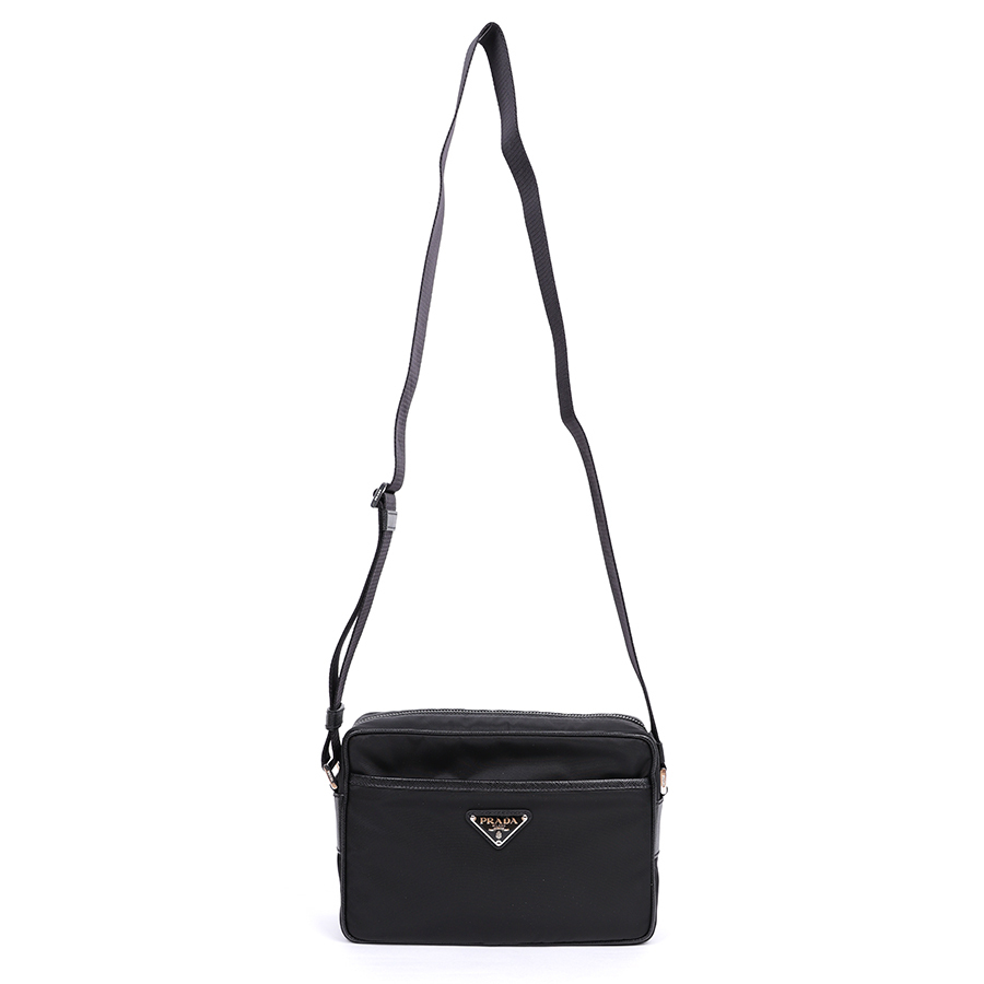 関税負担なし☆PRADA Re Nylon レザー ショルダーバッグ