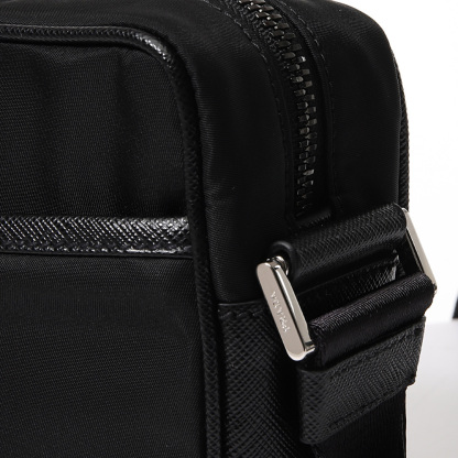 関税負担なし☆PRADA Re Nylon レザー ショルダーバッグ