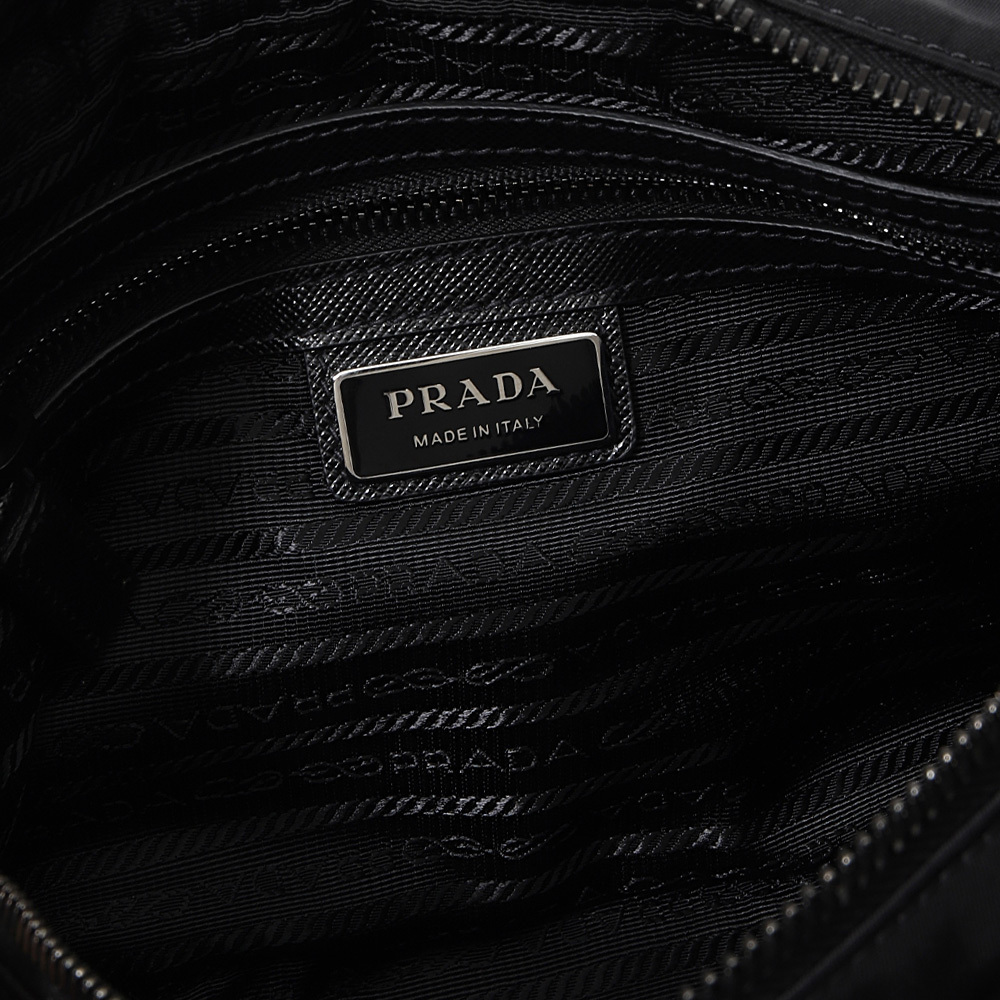 関税負担なし☆PRADA Re Nylon レザー ショルダーバッグ