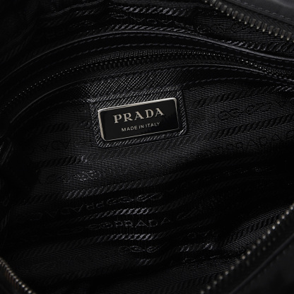 関税負担なし☆PRADA Re Nylon レザー ショルダーバッグ