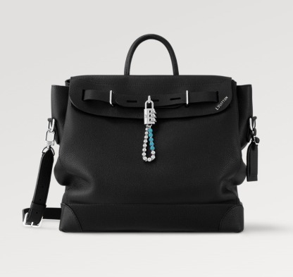 Louis Vuitton リュック《スティーマー40》黒 カーフ DHL 直営店