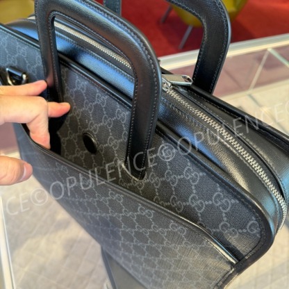 GUCCI グッチ 人気 GGスプリーム ブリーフケース ビジネスバッグ