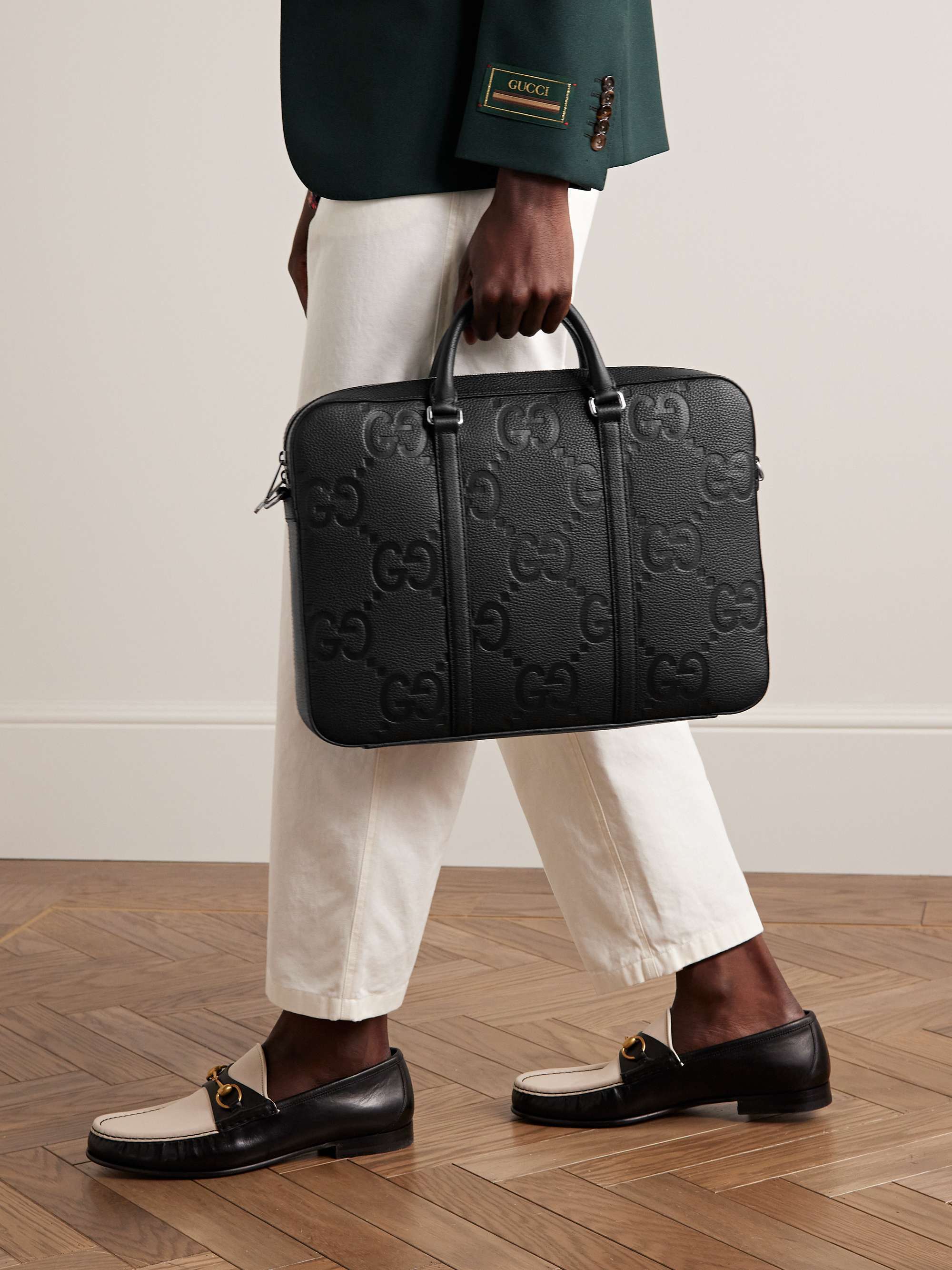 すぐ届く！ GUCCI(グッチ)ブリーフケース ビジネスバッグ レザー