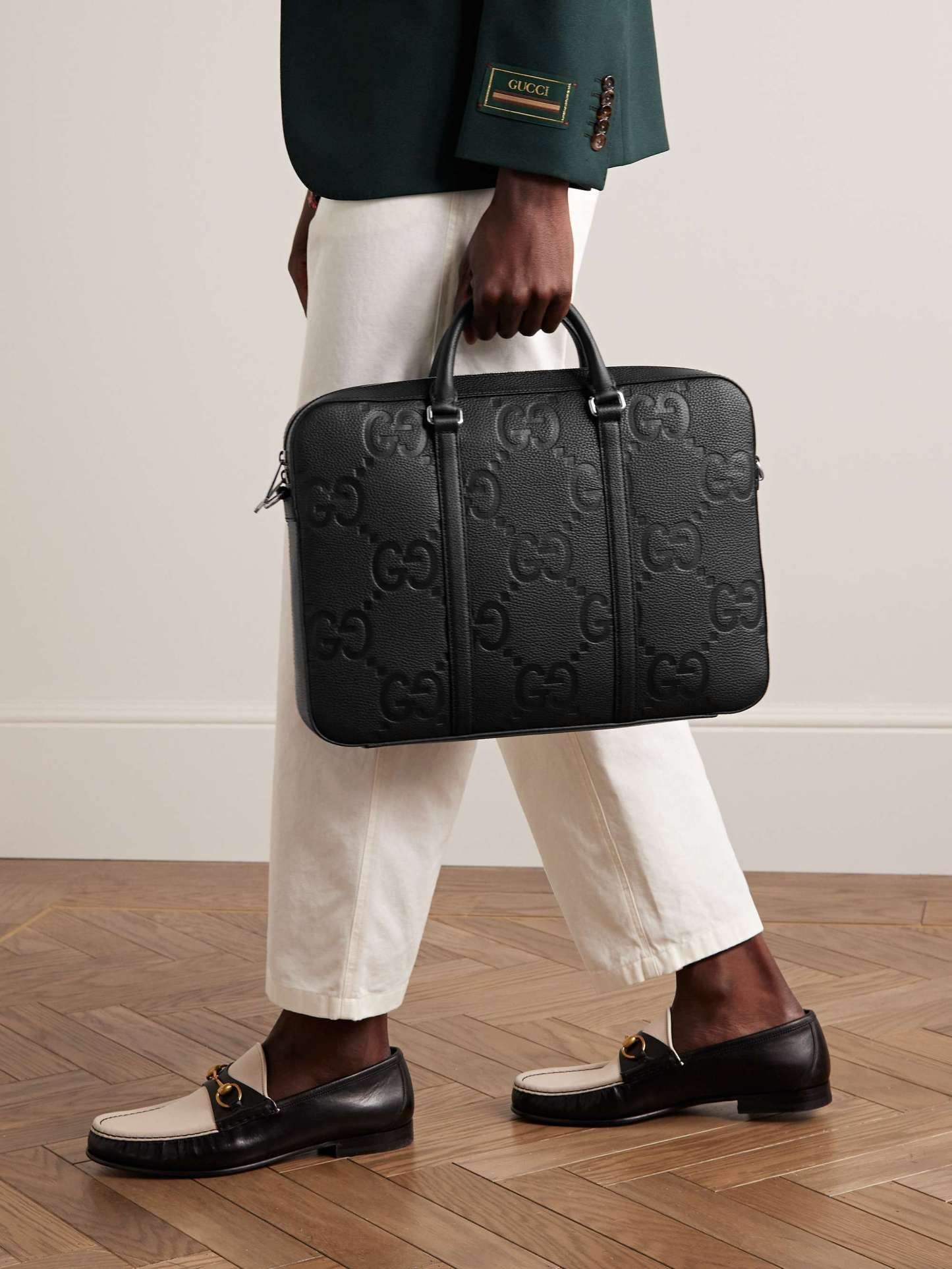 すぐ届く！ GUCCI(グッチ)ブリーフケース ビジネスバッグ レザー