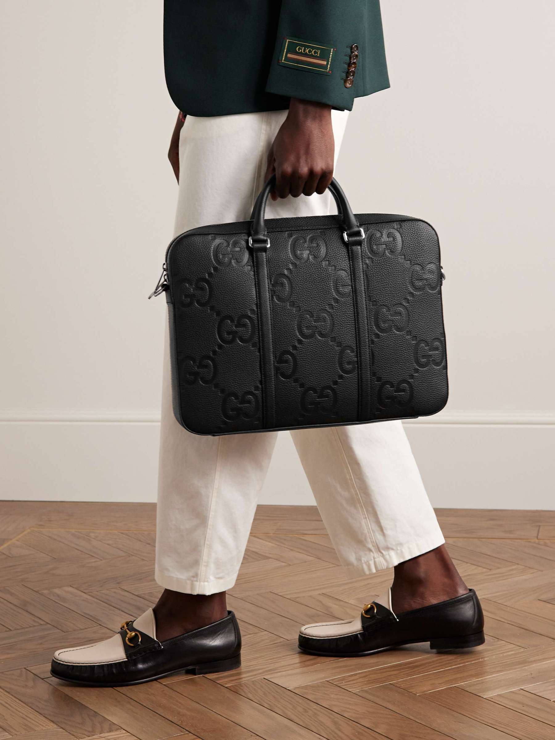 すぐ届く！ GUCCI(グッチ)ブリーフケース ビジネスバッグ レザー