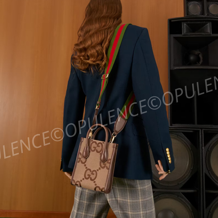 GUCCI グッチ 人気 ジャンボ GG ミニ トート/ショルダーバッグ