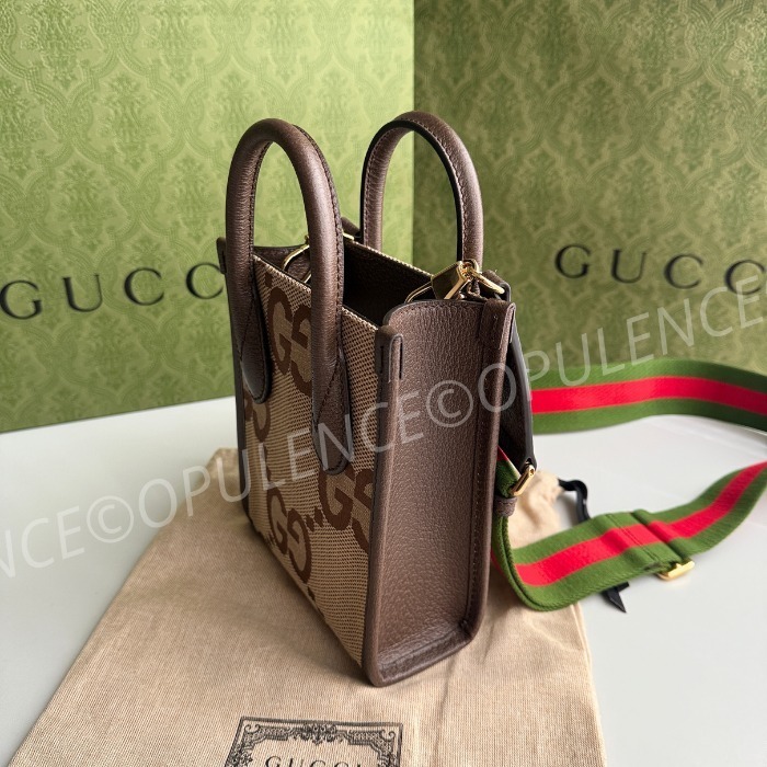 GUCCI グッチ 人気 ジャンボ GG ミニ トート/ショルダーバッグ