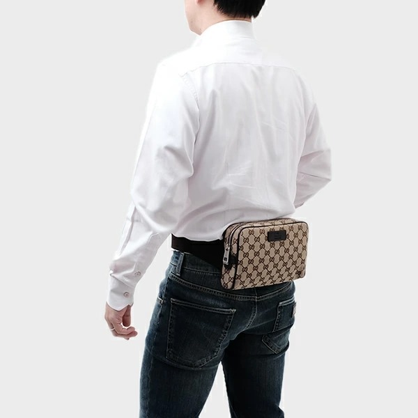 ★【GUCCI】 GG Supreme Belt Bag★HIP SACK CROSS BAG★