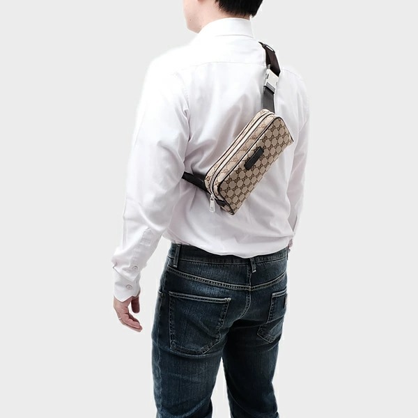 ★【GUCCI】 GG Supreme Belt Bag★HIP SACK CROSS BAG★