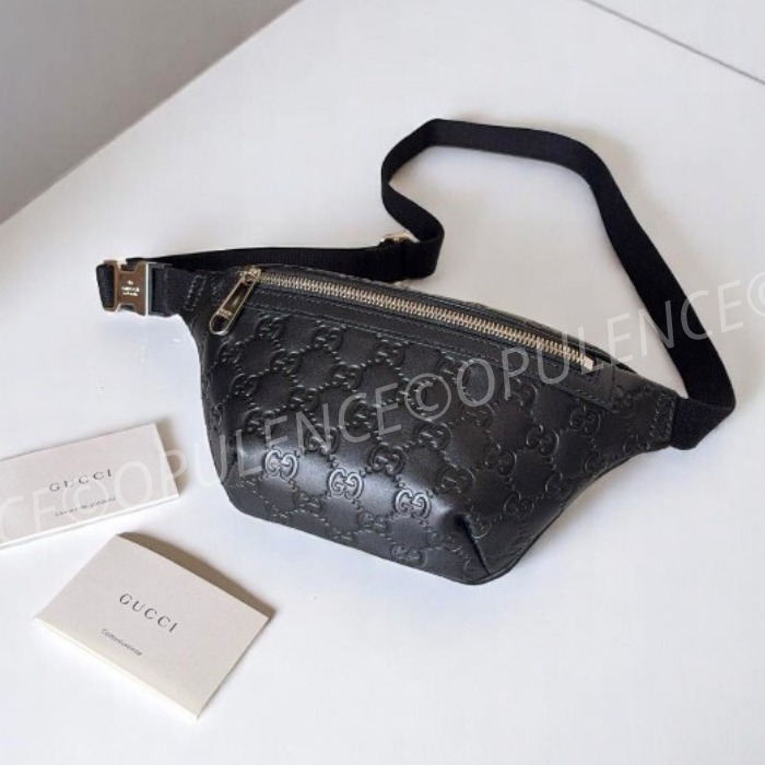 すぐ届く GUCCI グッチ GG エンボス ベルト/バム/ボディバッグ