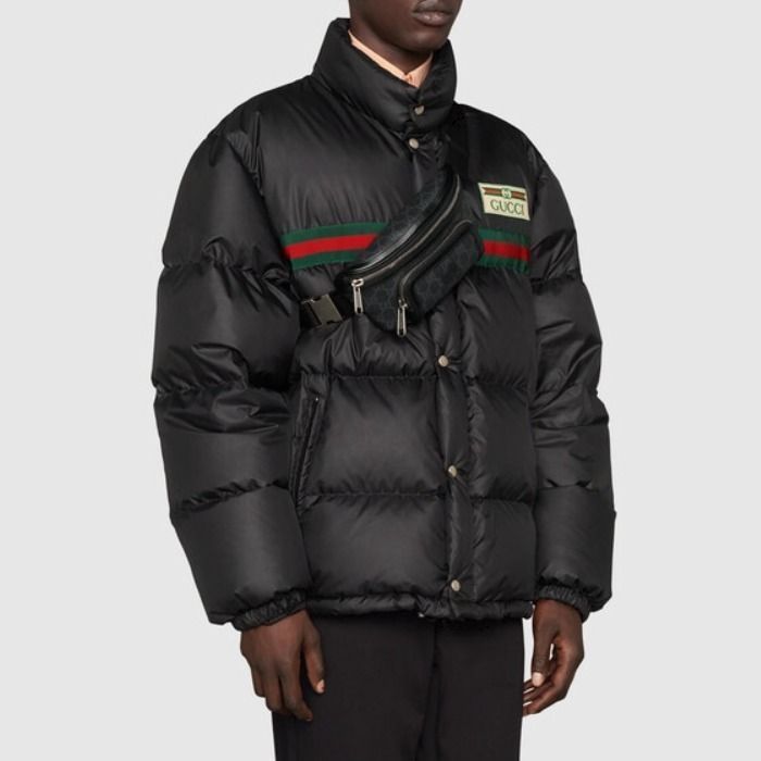 国内発【GUCCI】インターロッキングG付き ベルトバッグ