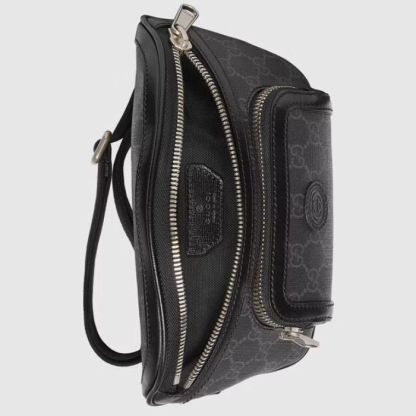 国内発【GUCCI】インターロッキングG付き ベルトバッグ