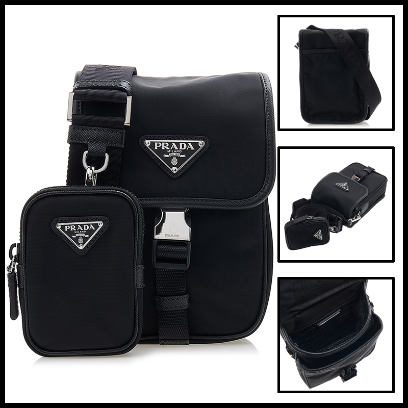 ★送料関税込★PRADA プラダ Re-Nylon メッセンジャーバッグ