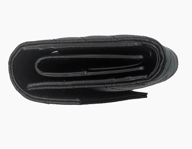 Saint Laurent ロゴ 小銭入れ付き 三つ折り財布