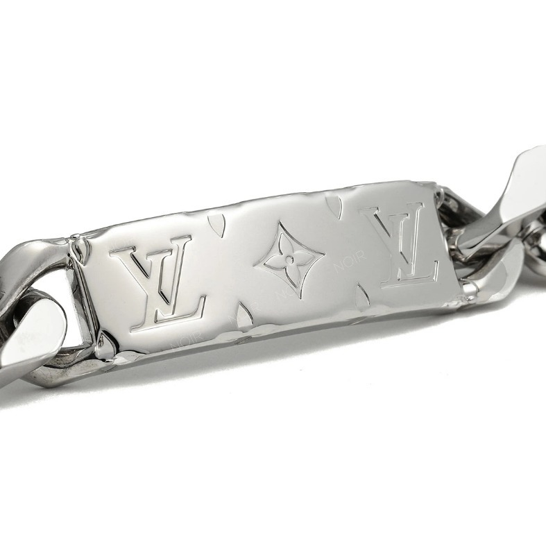 国内即発 Louis Vuitton LV チェーンブレスレット モノブラム