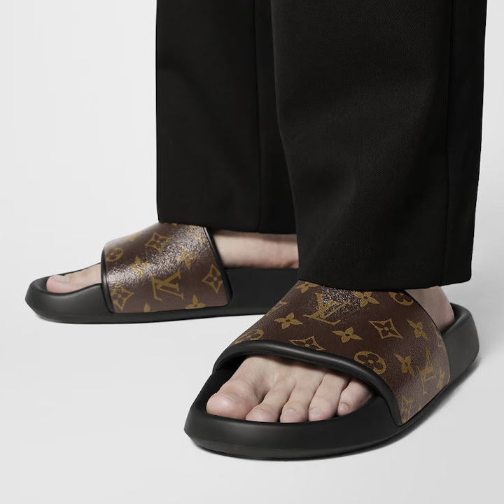 【上品なサンダル】Louis Vuitton ウォーターフロント ミュール