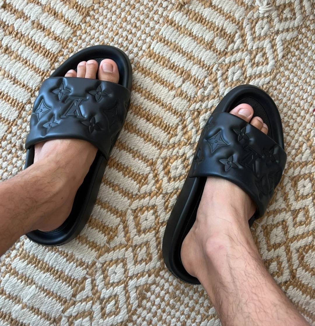 【快適/室内でも】Louis Vuitton ウォーターフロントミュール