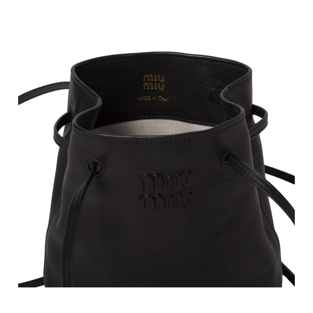 【MiuMiu】ナッパレザーミニバッグ