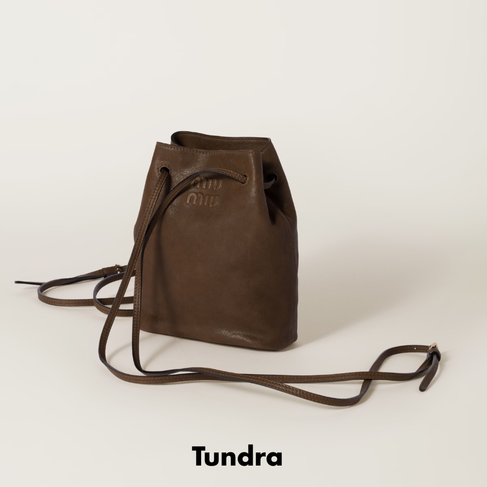 【MiuMiu】ナッパレザーミニバッグ