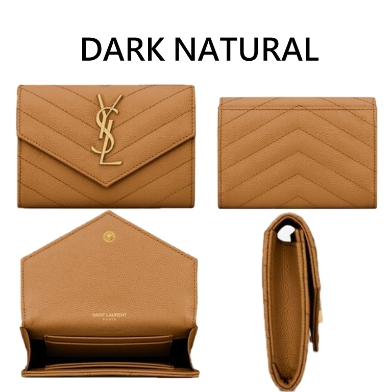 【SAINT LAURENT】モノグラム スモール エンベロープウォレット
