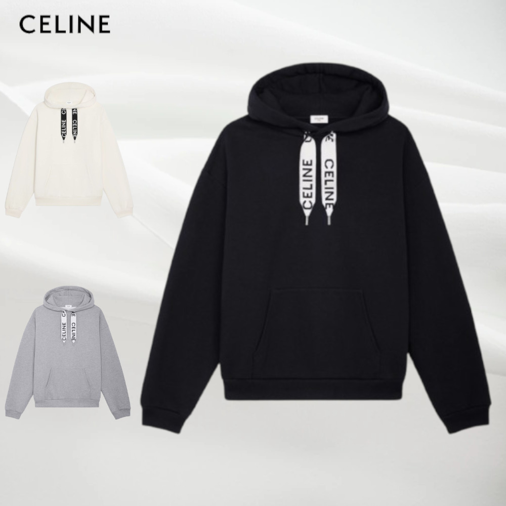 【CELINE】CELINE ルーズ フーディー / コットンフリース