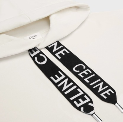【CELINE】CELINE ルーズ フーディー / コットンフリース