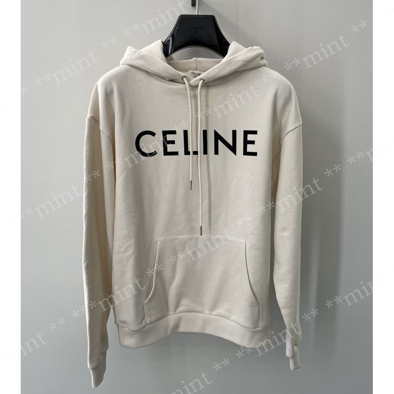 国内直営**CELINE ** ルーズスウェットフーディー 男性女性にも♪