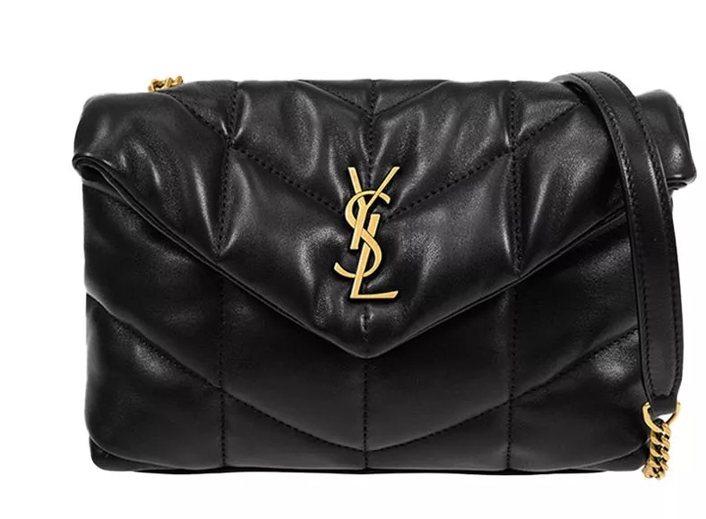 ★SAINT LAURENT★YSLロゴ パファー トイバッグ★