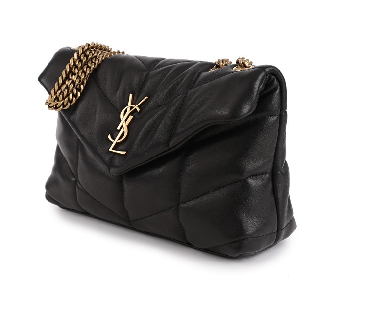 ★SAINT LAURENT★YSLロゴ パファー トイバッグ★