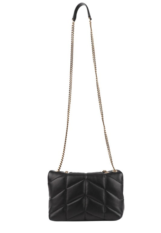 ★SAINT LAURENT★YSLロゴ パファー トイバッグ★