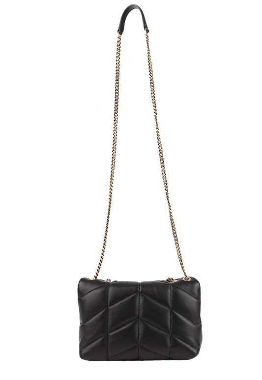 ★SAINT LAURENT★YSLロゴ パファー トイバッグ★