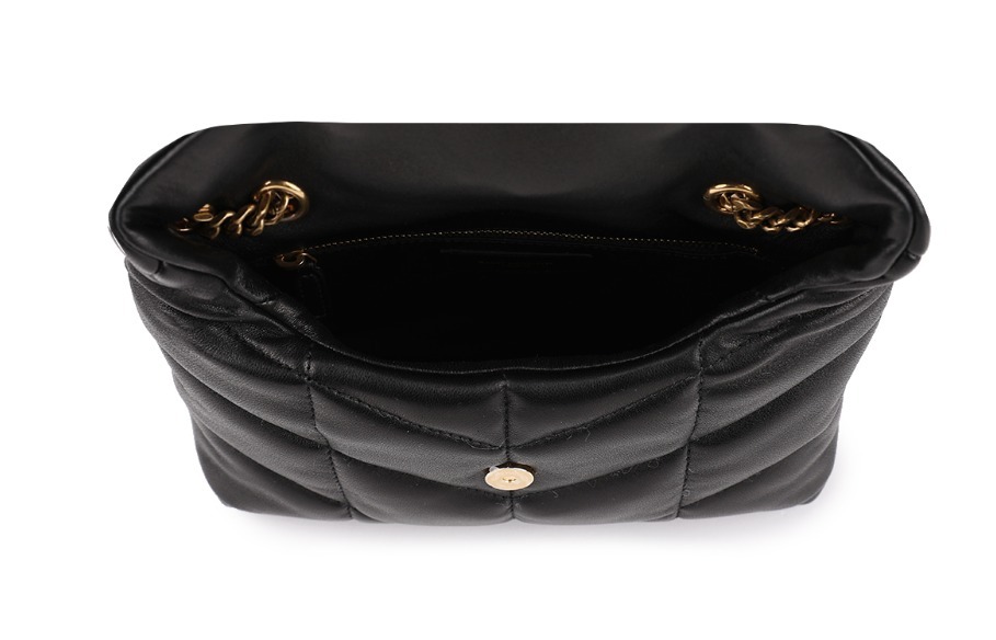 ★SAINT LAURENT★YSLロゴ パファー トイバッグ★